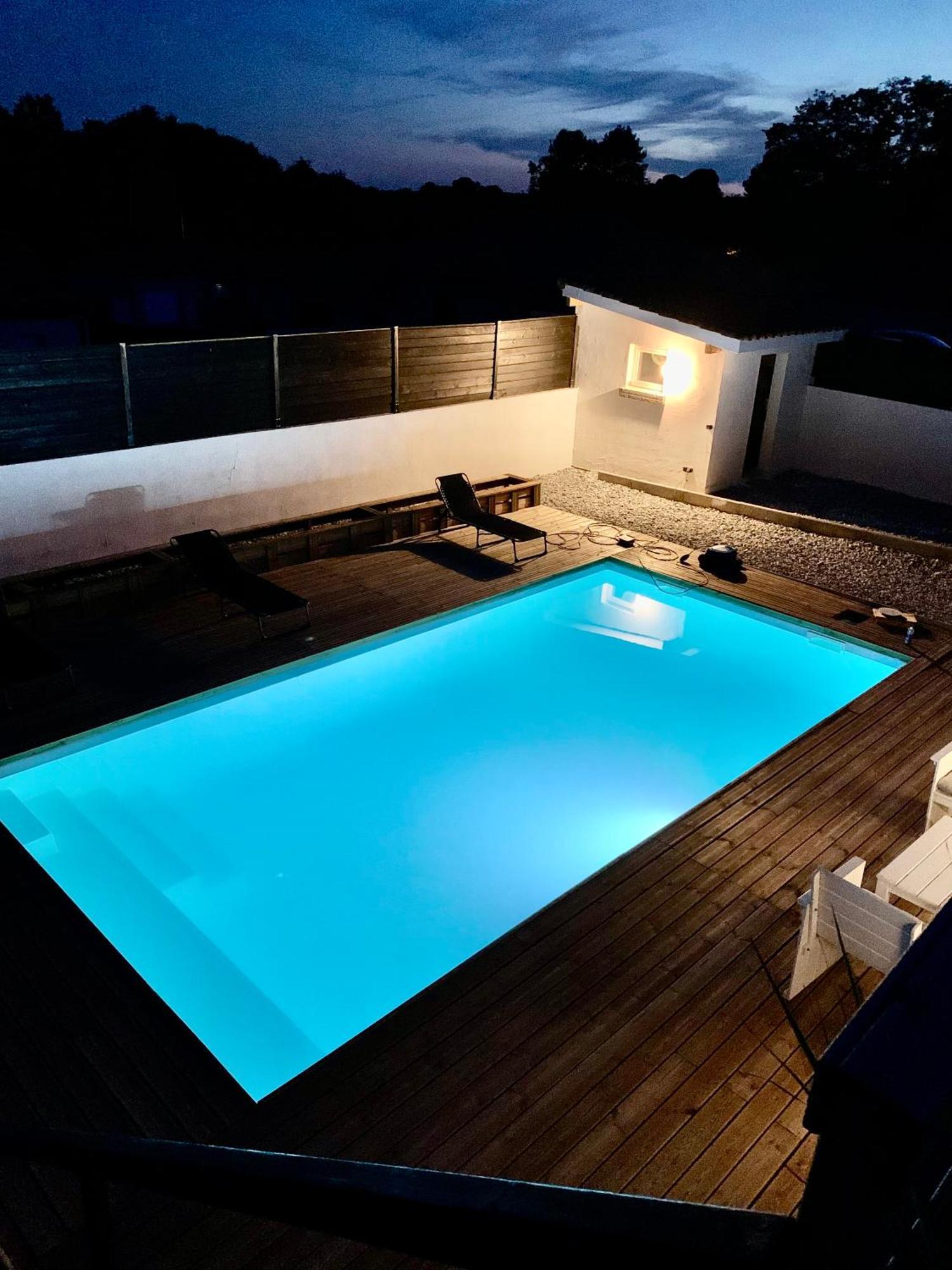 Maison Au Calme Avec Piscine Riviere-Saas-et-Gourby Zewnętrze zdjęcie